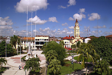 Plaza de Armas, Iquitos, Peru