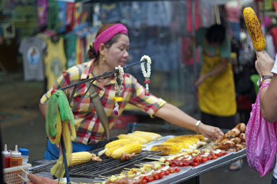 Corn Seller Bangkok