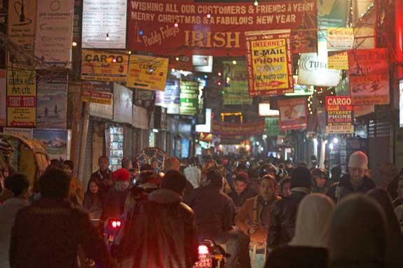 Kathmandu Street Night