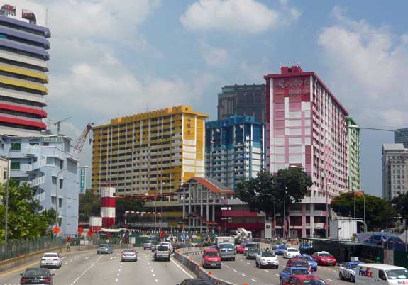Singapore Apartment blocks